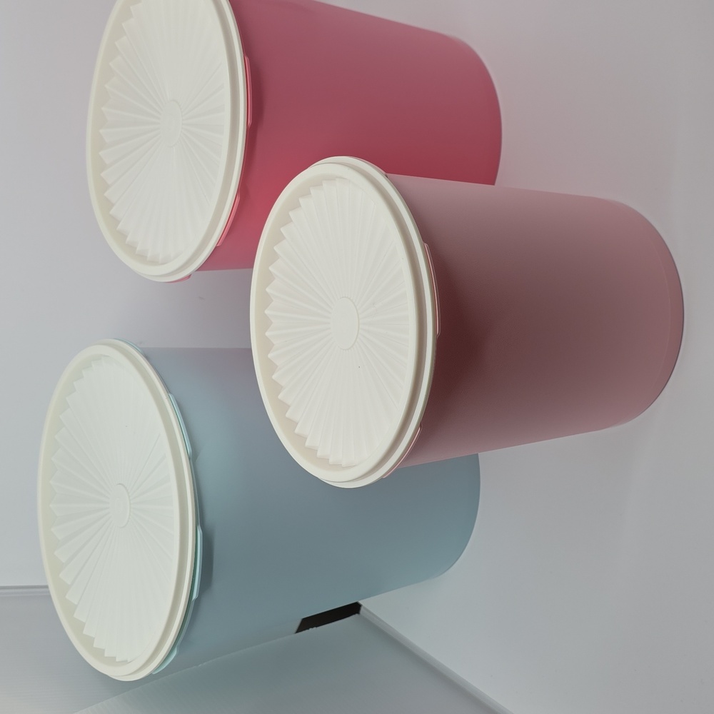 Tupperware Vintage Servalier Canisters Set Of 3 NEW